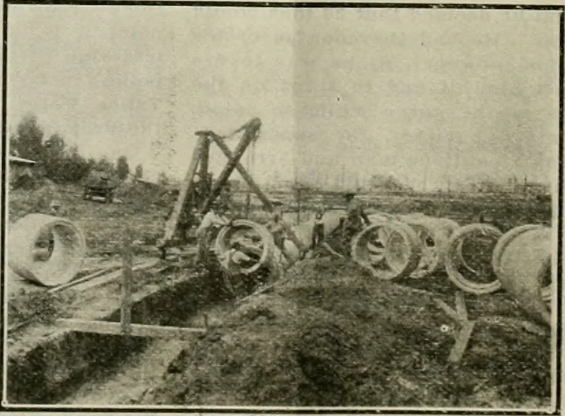 An illustration from Building & engineering news, 1914, leaf 131