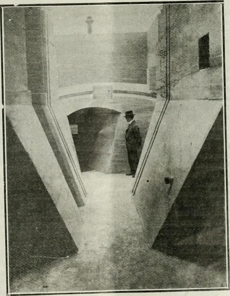 An illustration from Building & engineering news, 1914, leaf 132