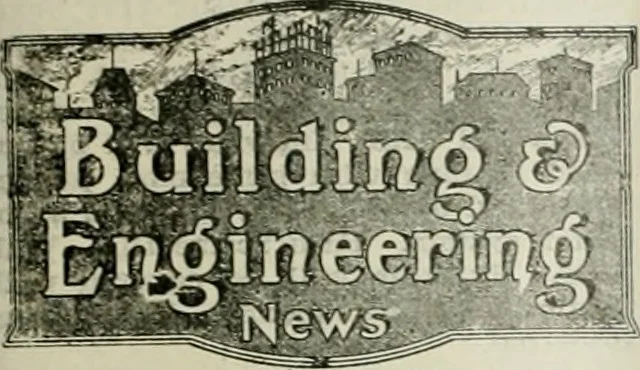 An illustration from Building & engineering news, 1914, leaf 230