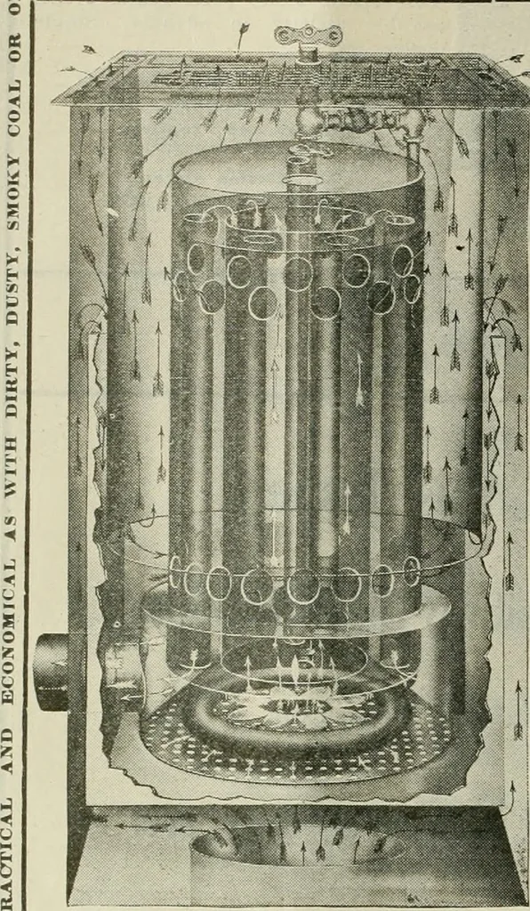 An illustration from Building & engineering news, 1914, leaf 47