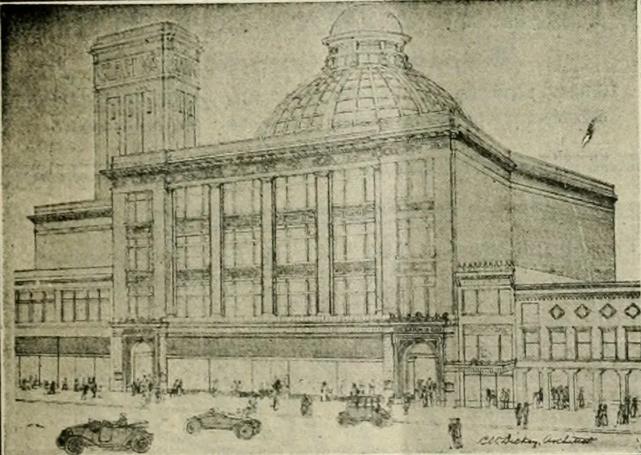 An illustration from Building & engineering news, 1914, leaf 86
