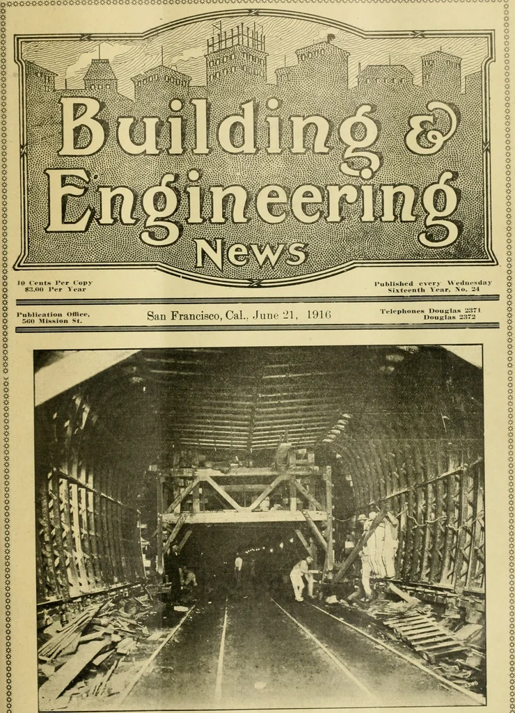 An illustration from Building & engineering news, 1914, leaf 866