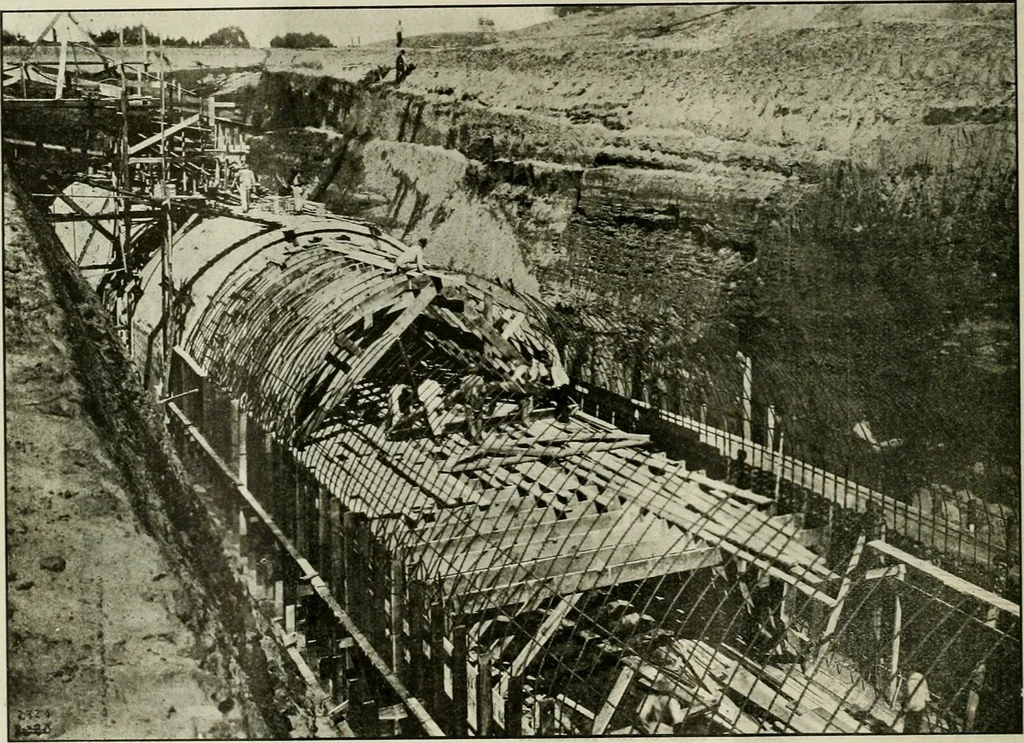An illustration from Building & engineering news, 1914, leaf 871