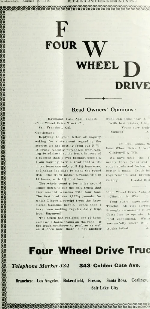 An illustration from Building & engineering news, 1914, leaf 200