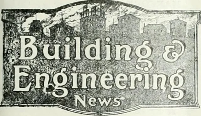 An illustration from Building & engineering news, 1914, leaf 720
