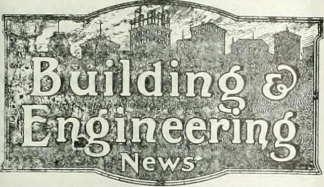 An illustration from Building & engineering news, 1914, leaf 780