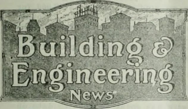 An illustration from Building & engineering news, 1914, leaf 138