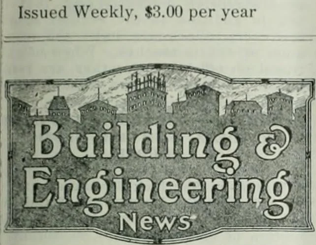 An illustration from Building & engineering news, 1914, leaf 260