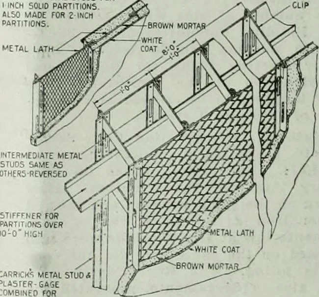 An illustration from Building & engineering news, 1914, leaf 353