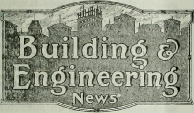 An illustration from Building & engineering news, 1914, leaf 532