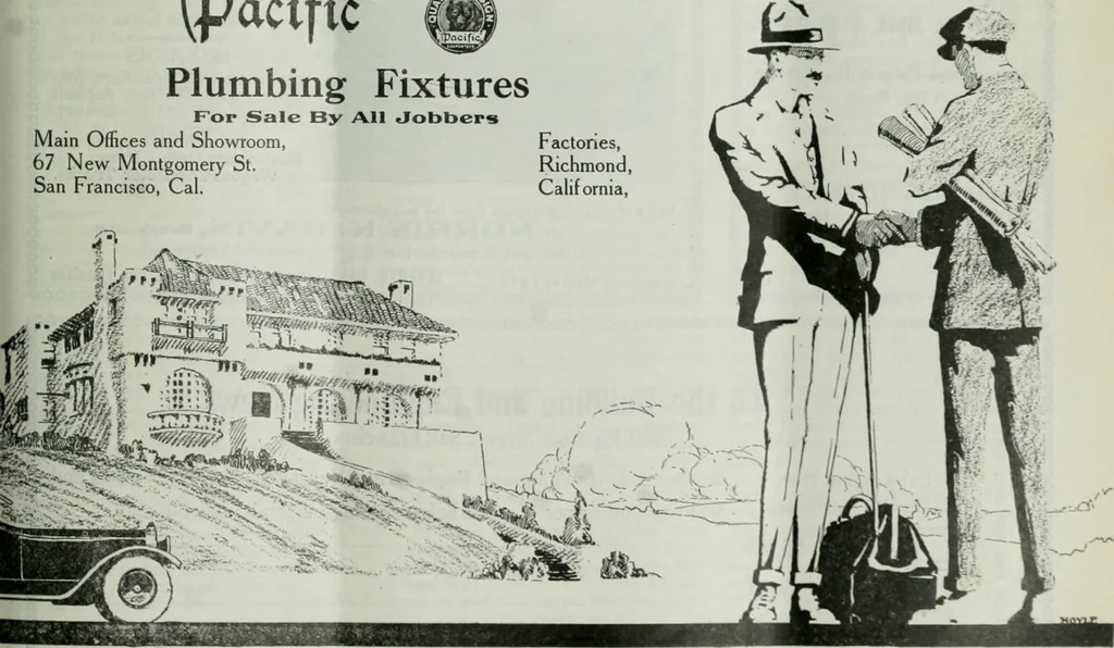 An illustration from Building & engineering news, 1914, leaf 642