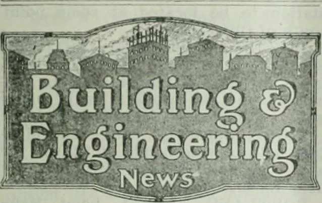 An illustration from Building & engineering news, 1914, leaf 696