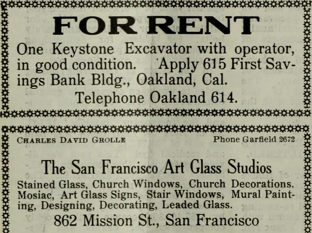 An illustration from Building & engineering news, 1914, leaf 417