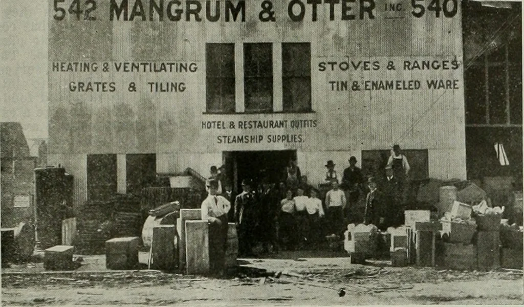 An illustration from Building & engineering news, 1914, leaf 242