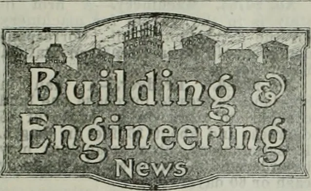 An illustration from Building & engineering news, 1914, leaf 416