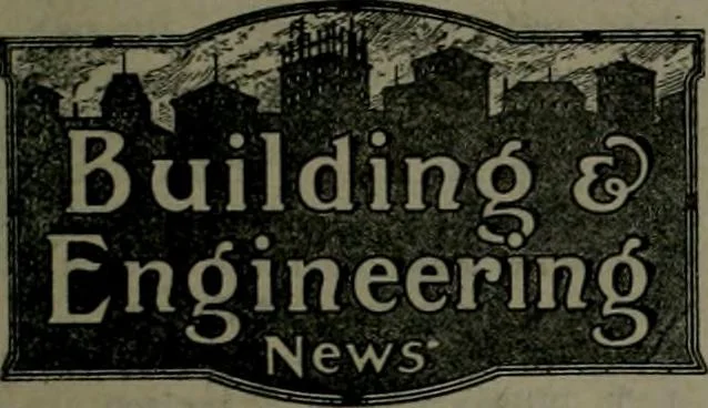 An illustration from Building & engineering news, 1914, leaf 446