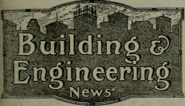 An illustration from Building & engineering news, 1914, leaf 318