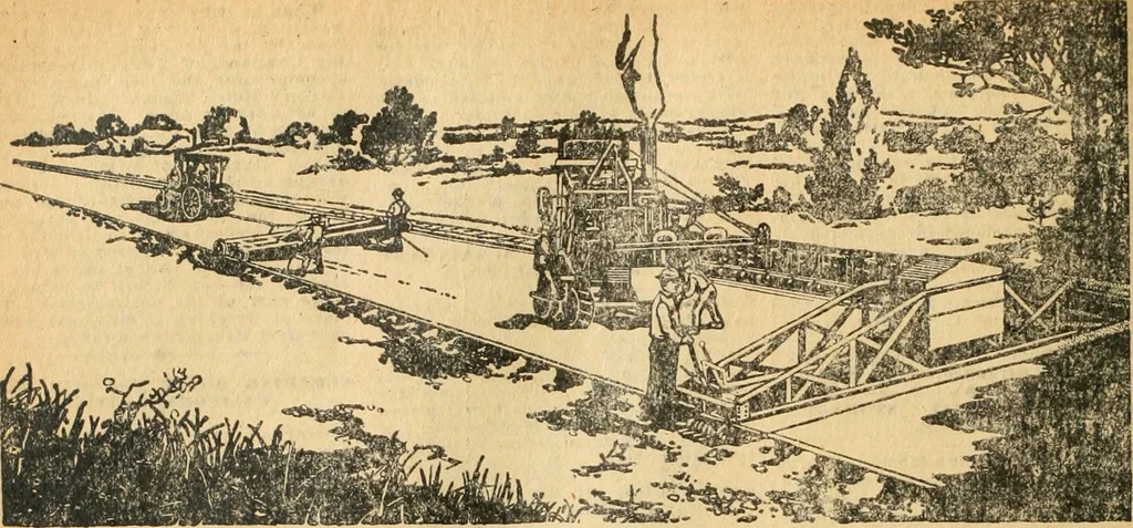 An illustration from Building & engineering news, 1914, leaf 385