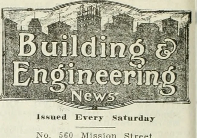 An illustration from Building & engineering news, 1914, leaf 455