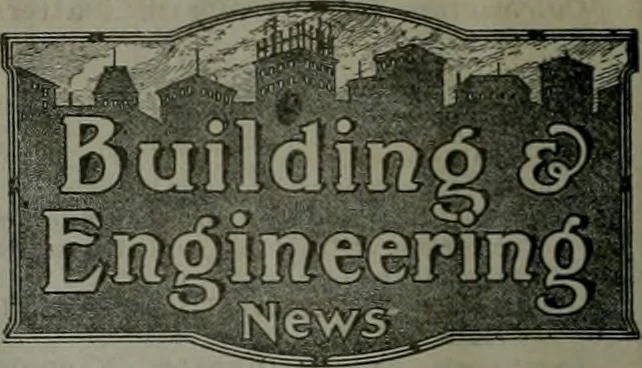 An illustration from Building & engineering news, 1914, leaf 15