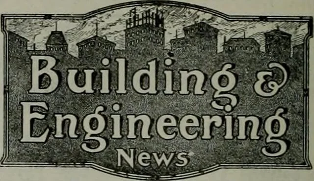An illustration from Building & engineering news, 1914, leaf 209