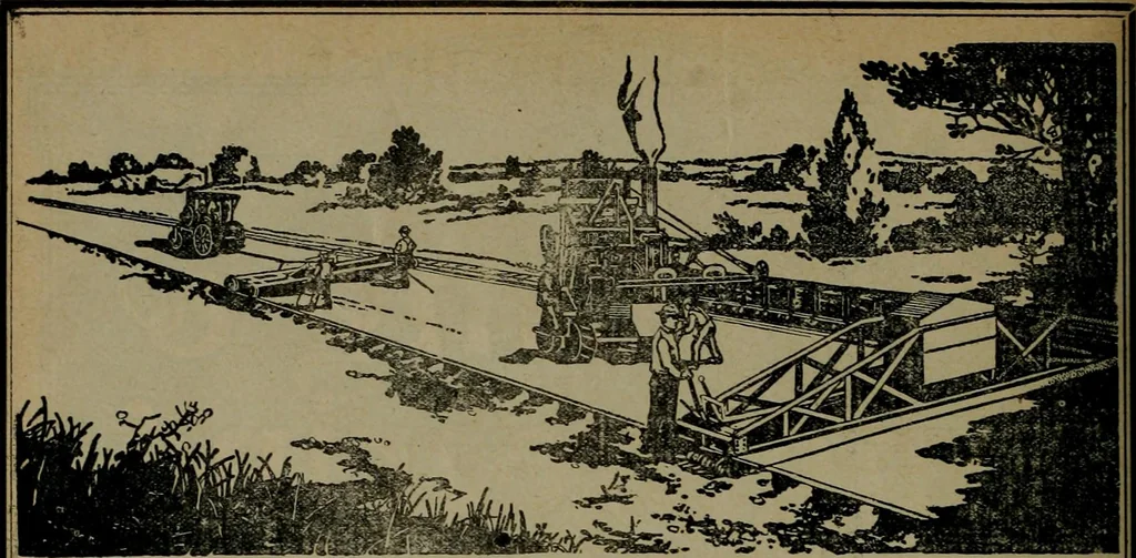 An illustration from Building & engineering news, 1914, leaf 325