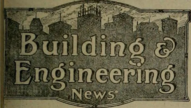 An illustration from Building & engineering news, 1914, leaf 358