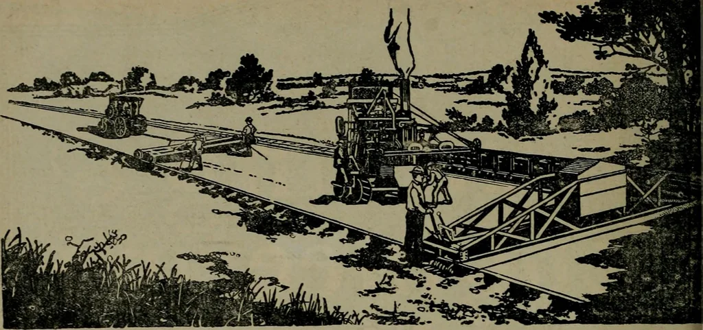 An illustration from Building & engineering news, 1914, leaf 421