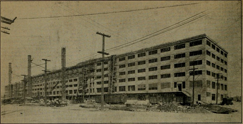An illustration from Building & engineering news, 1914, leaf 611