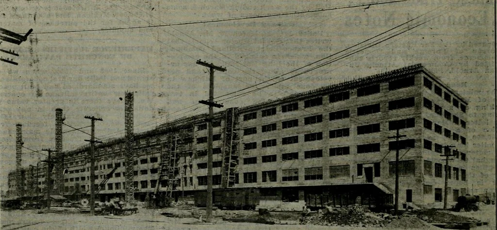 An illustration from Building & engineering news, 1914, leaf 675