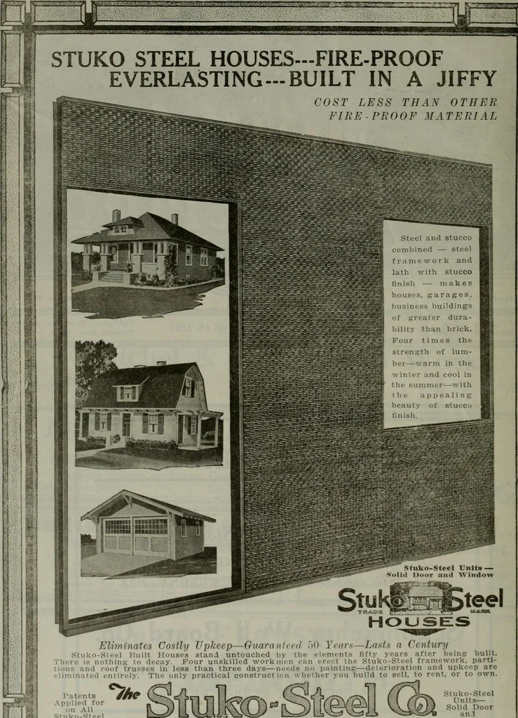 An illustration from Building & engineering news, 1914, leaf 709