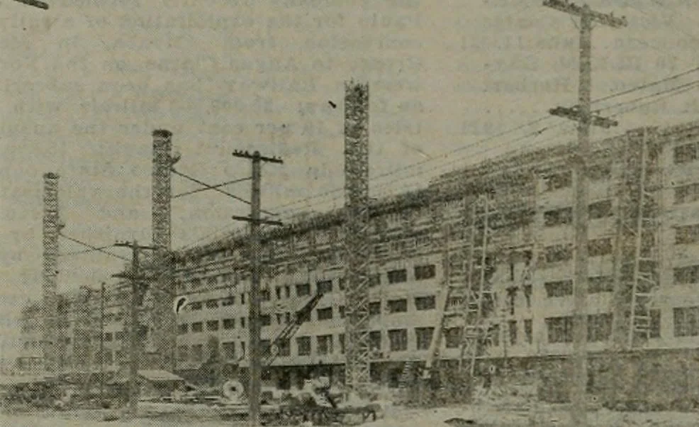 An illustration from Building & engineering news, 1914, leaf 739