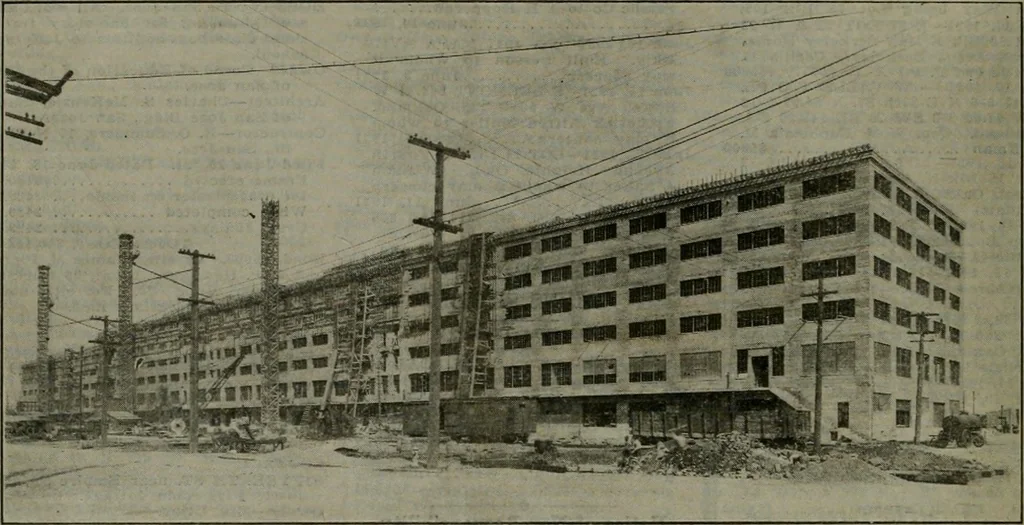 An illustration from Building & engineering news, 1914, leaf 771