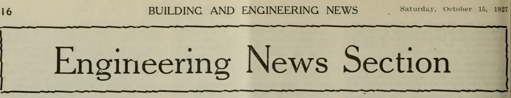 An illustration from Building & engineering news, 1914, leaf 571