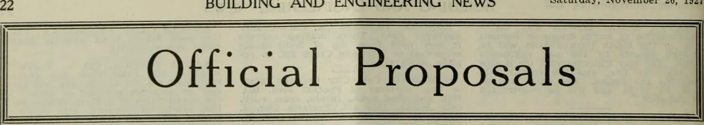 An illustration from Building & engineering news, 1914, leaf 781
