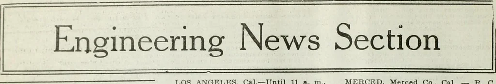 An illustration from Building & engineering news, 1914, leaf 1077