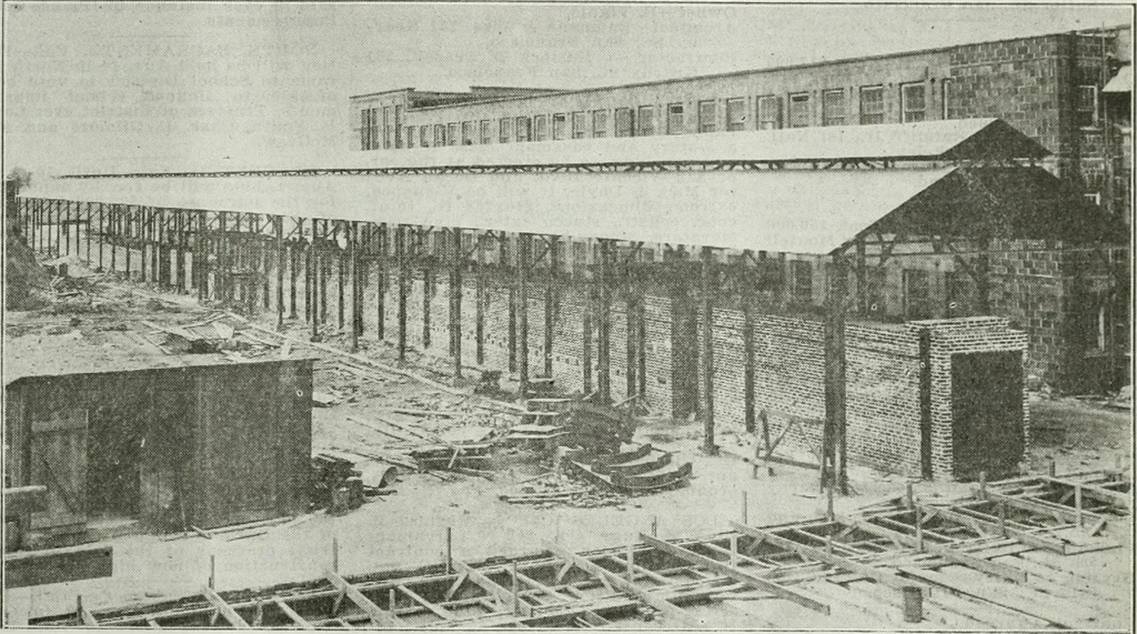 An illustration from Building & engineering news, 1914, leaf 132