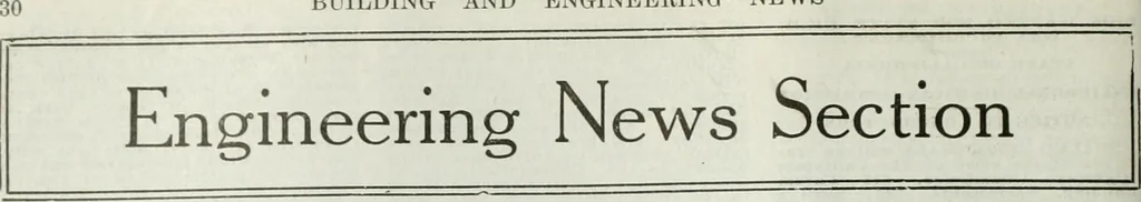 An illustration from Building & engineering news, 1914, leaf 197