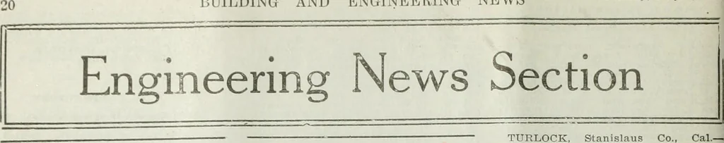 An illustration from Building & engineering news, 1914, leaf 23