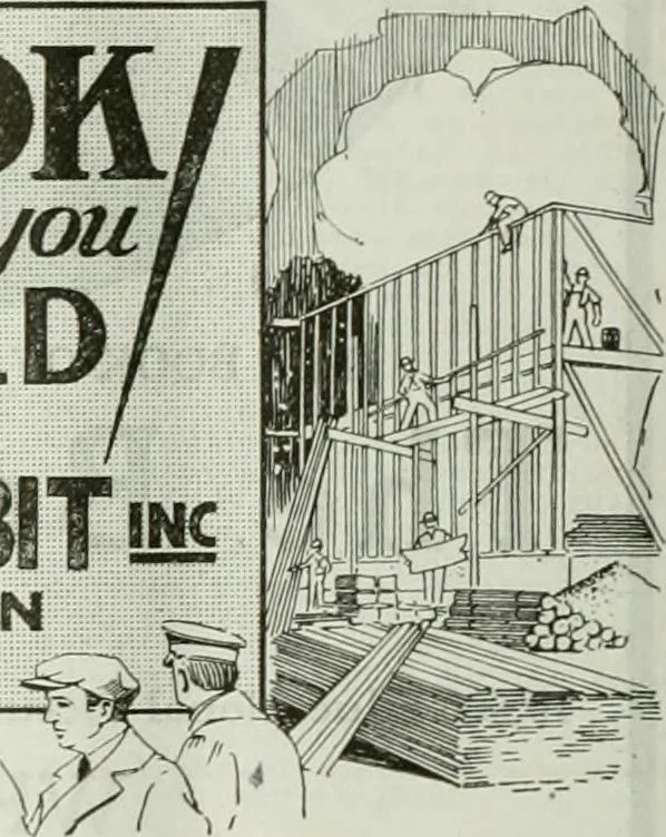 An illustration from Building & engineering news, 1914, leaf 235