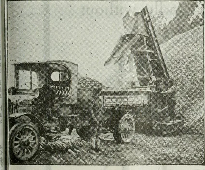 An illustration from Building & engineering news, 1914, leaf 244