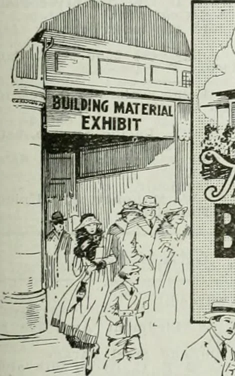 An illustration from Building & engineering news, 1914, leaf 52