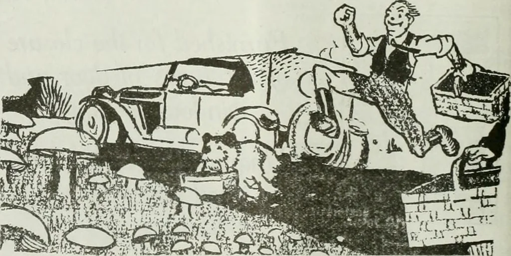 An illustration from Building & engineering news, 1914, leaf 57