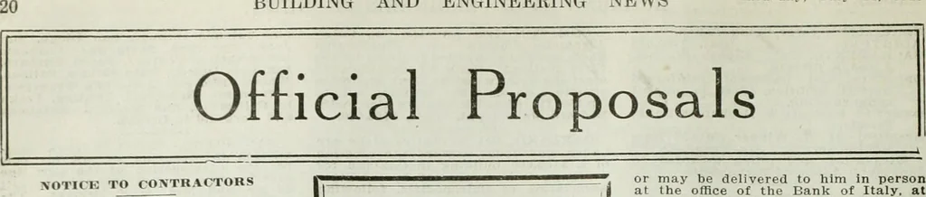 An illustration from Building & engineering news, 1914, leaf 61