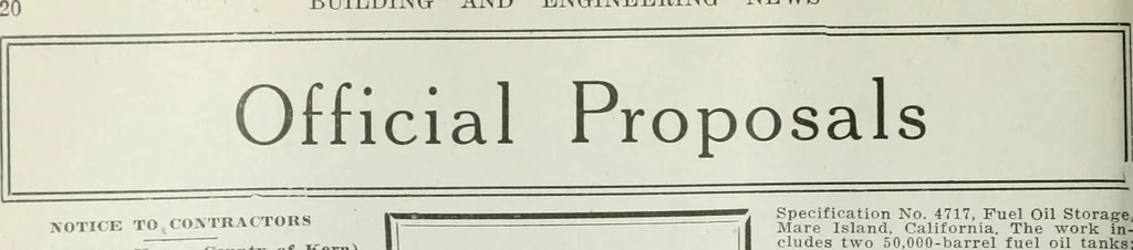An illustration from Building & engineering news, 1914, leaf 611