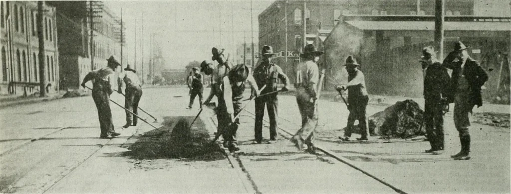 An illustration from Building & engineering news, 1914, leaf 721