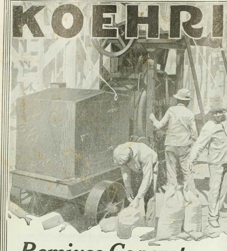 An illustration from Building & engineering news, 1914, leaf 85