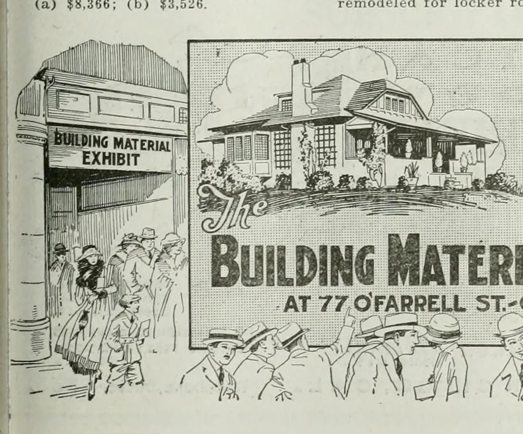 An illustration from Building & engineering news, 1914, leaf 944
