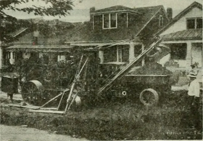 An illustration from Building & engineering news, 1914, leaf 141
