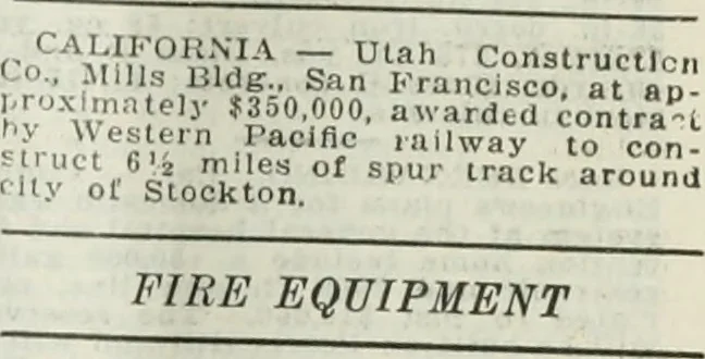 An illustration from Building & engineering news, 1914, leaf 260